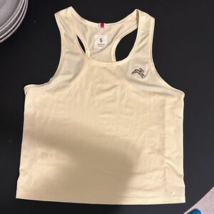 Tracksmith Cream Tank Top